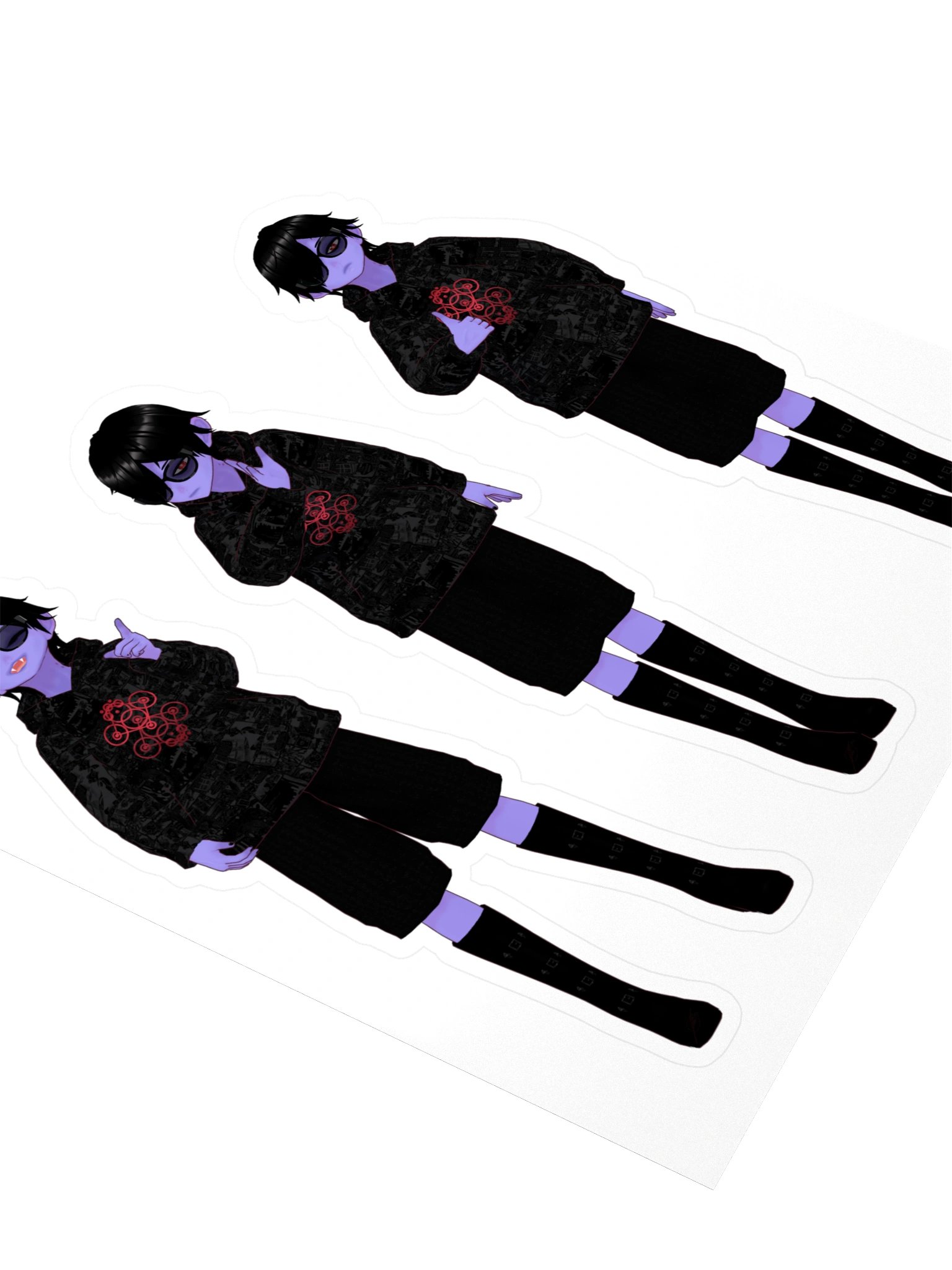 Steve the Vampire Sticker Sheet #3 product image (3)