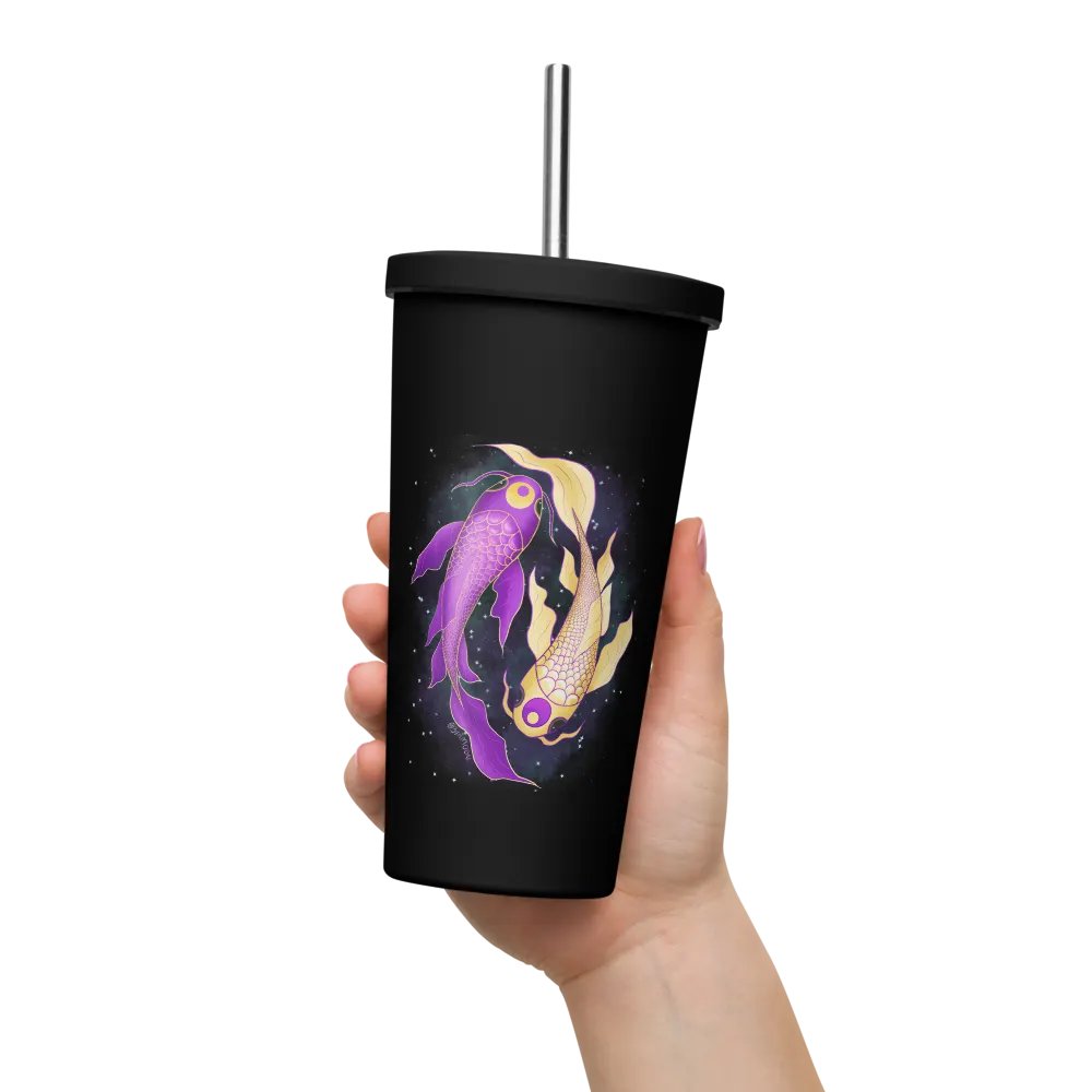 Moonie Koi Tumbler with Straw product image (53)