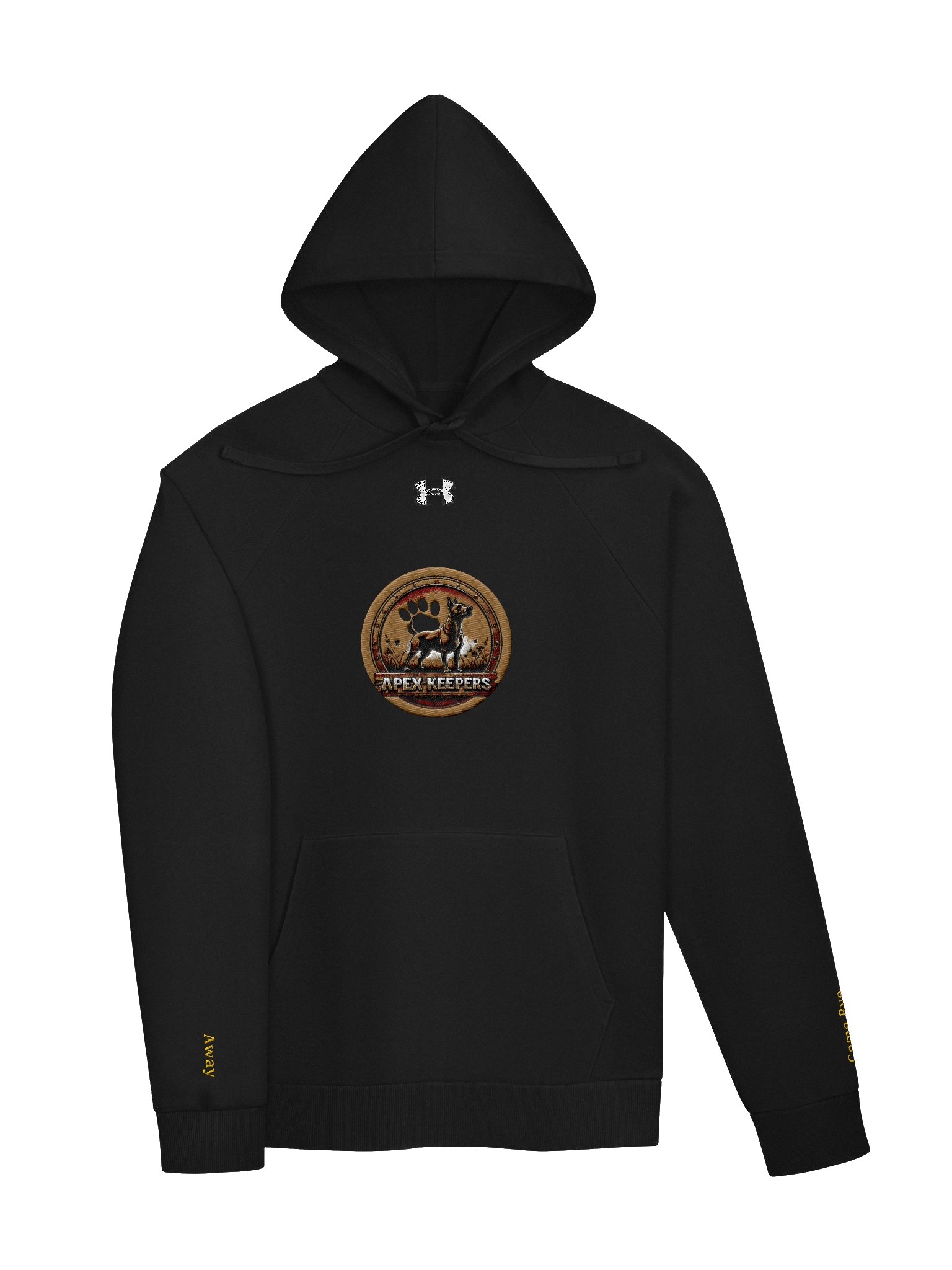 Under Armour Herding Hoodie | Embroidered Rescue Logo | Come Bye Away Sleeves | Dog Trainer Apparel product image (3)