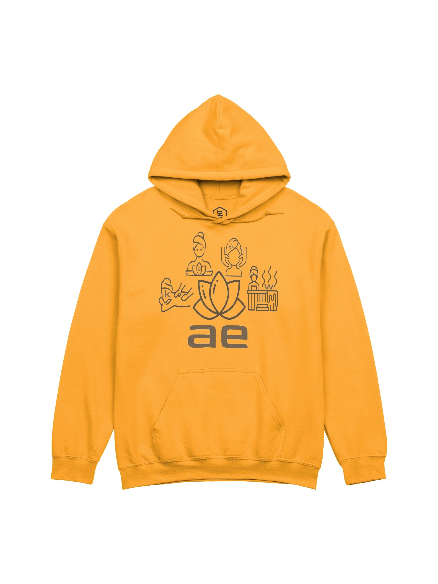 The spa named AE hood hoodie //midweight\\ worldwide! product image (6)