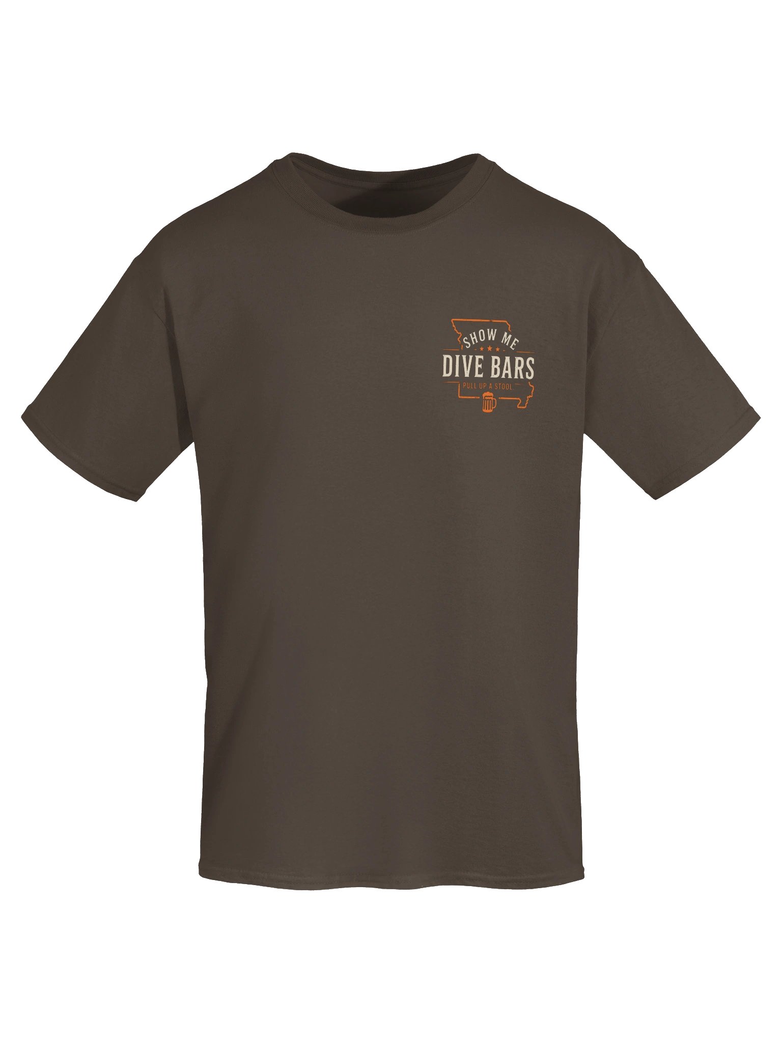 Long Live Dive Bars Tee — Brown product image (5)