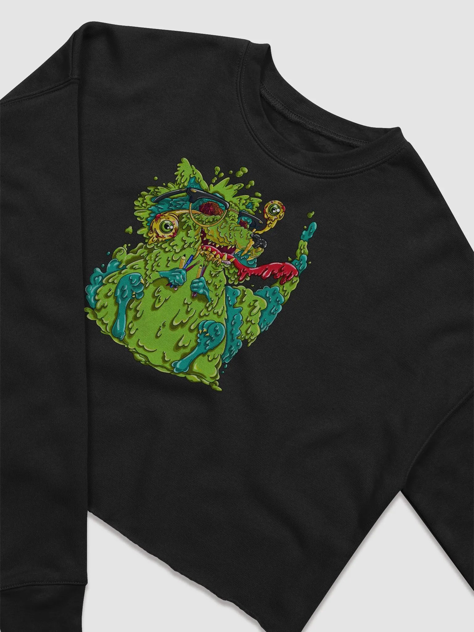 Booger Magic: Bella+Canvas Women's Fleece Crop Sweatshirt product image (2)