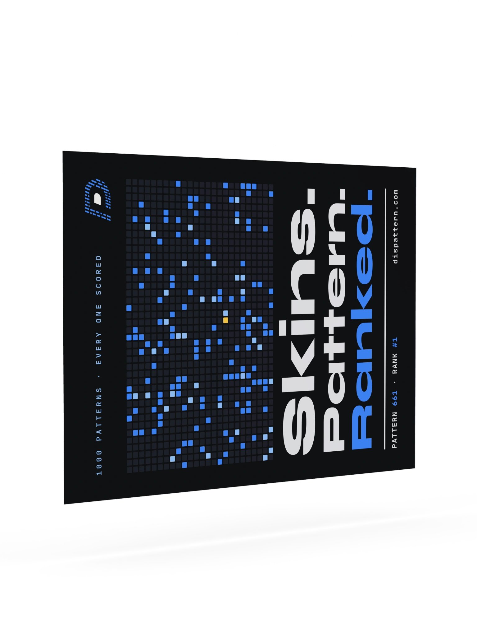 Skins. Pattern. Ranked. Poster 18x24 product image (7)