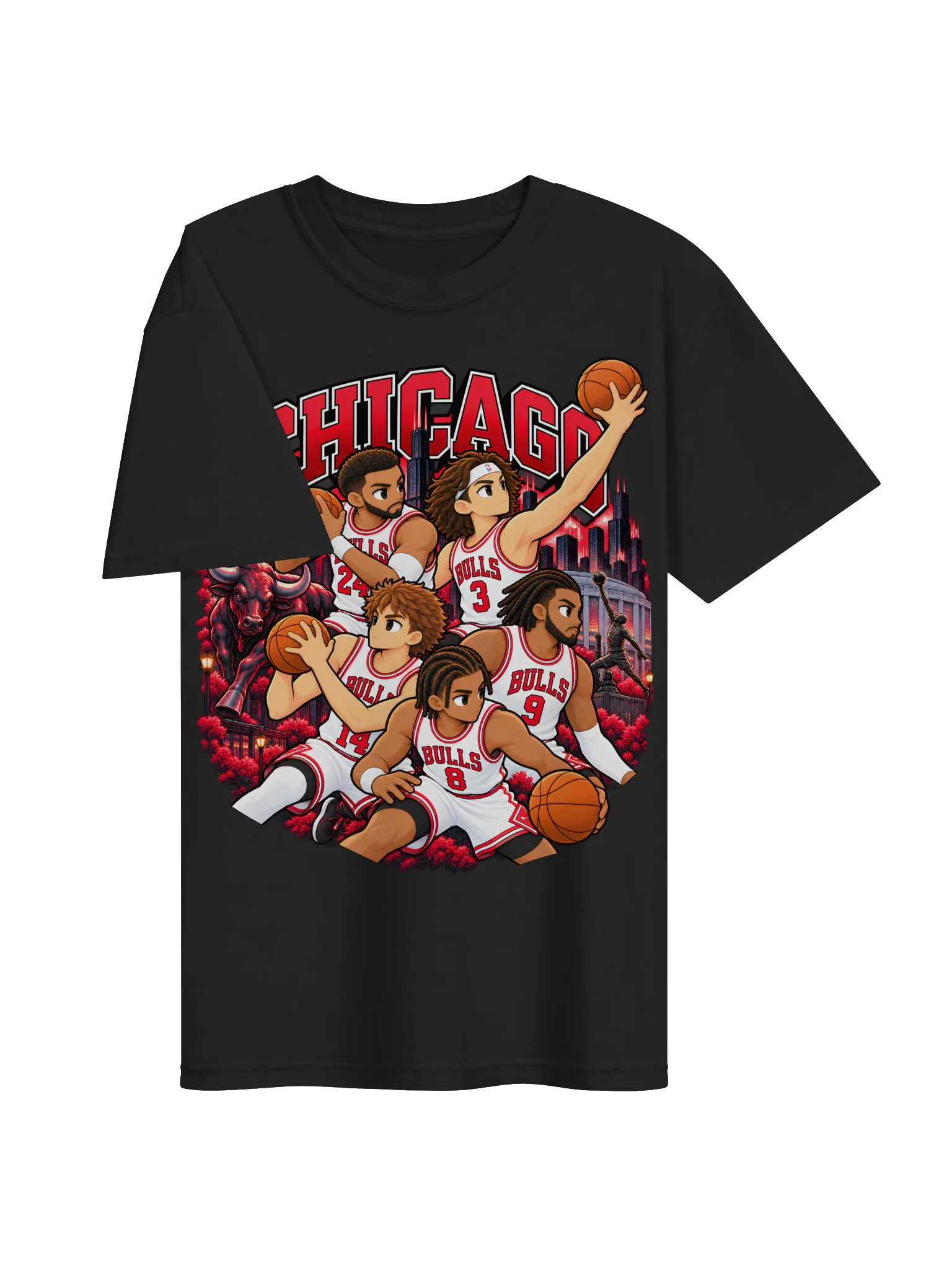 Chicago Basketball 26/27 Animated Player T-Shirt product image (3)