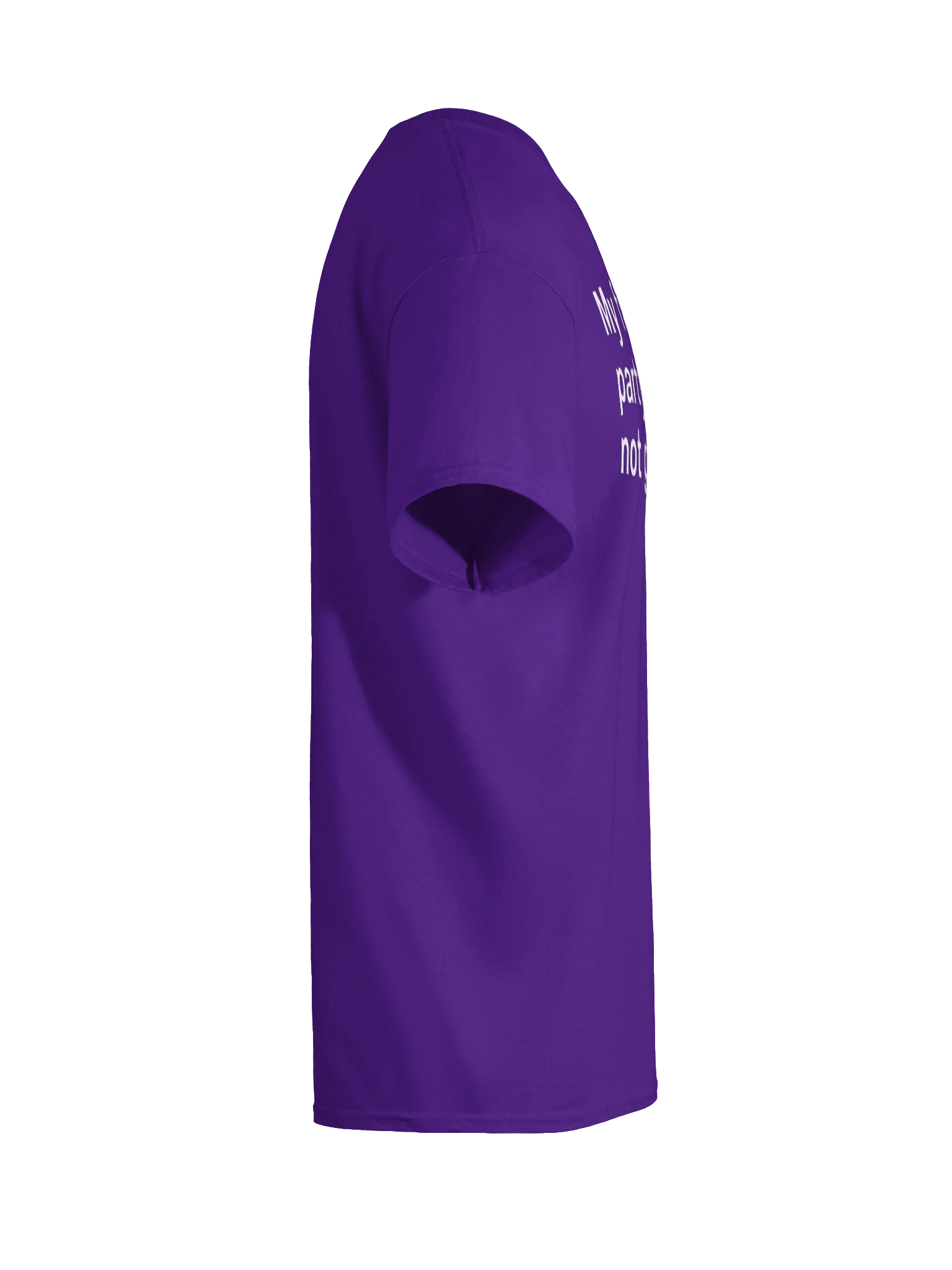 My favorite party trick is not going. Unisex Shirt product image (108)