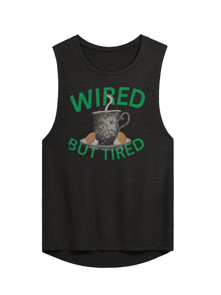 Wired but Tired Women's Flowy Muscle Tank product image (1)