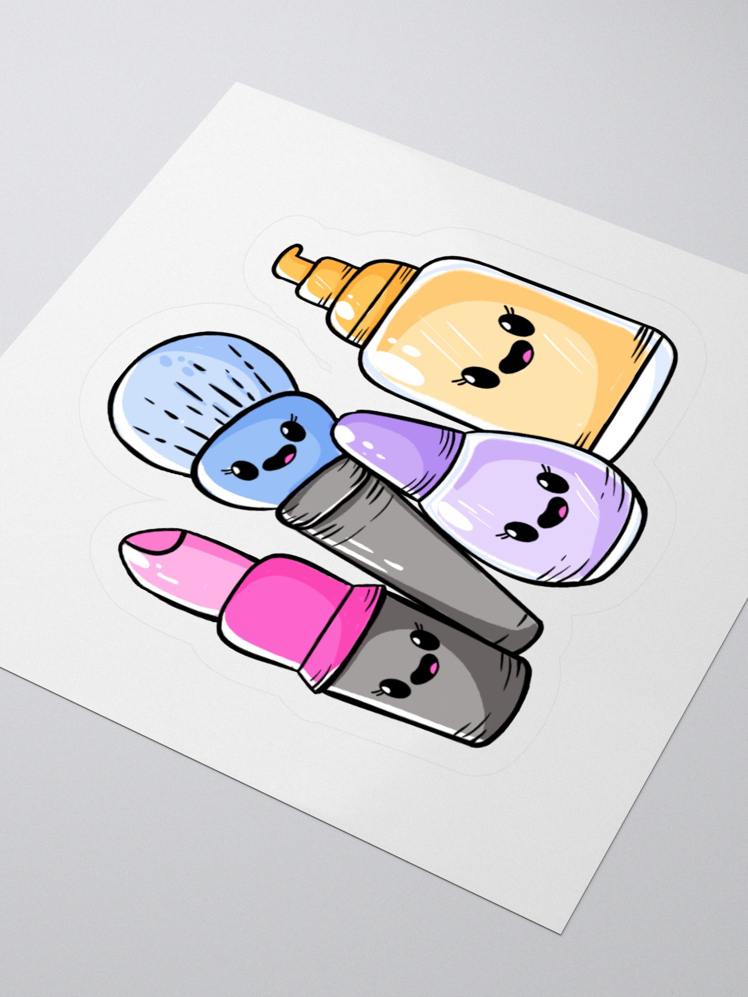 Cute Cosmetics Kiss Cut Sticker product image (3)