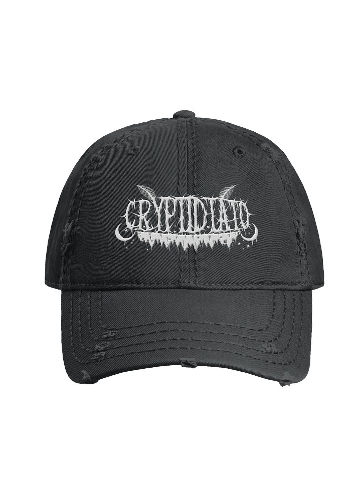 Cryptid Metal distressed hat product image (1)