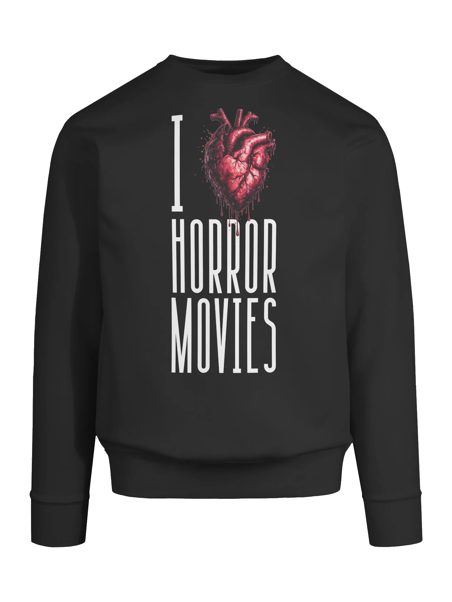 I Love Horror Movies (Heart) - Sweatshirt product image (9)