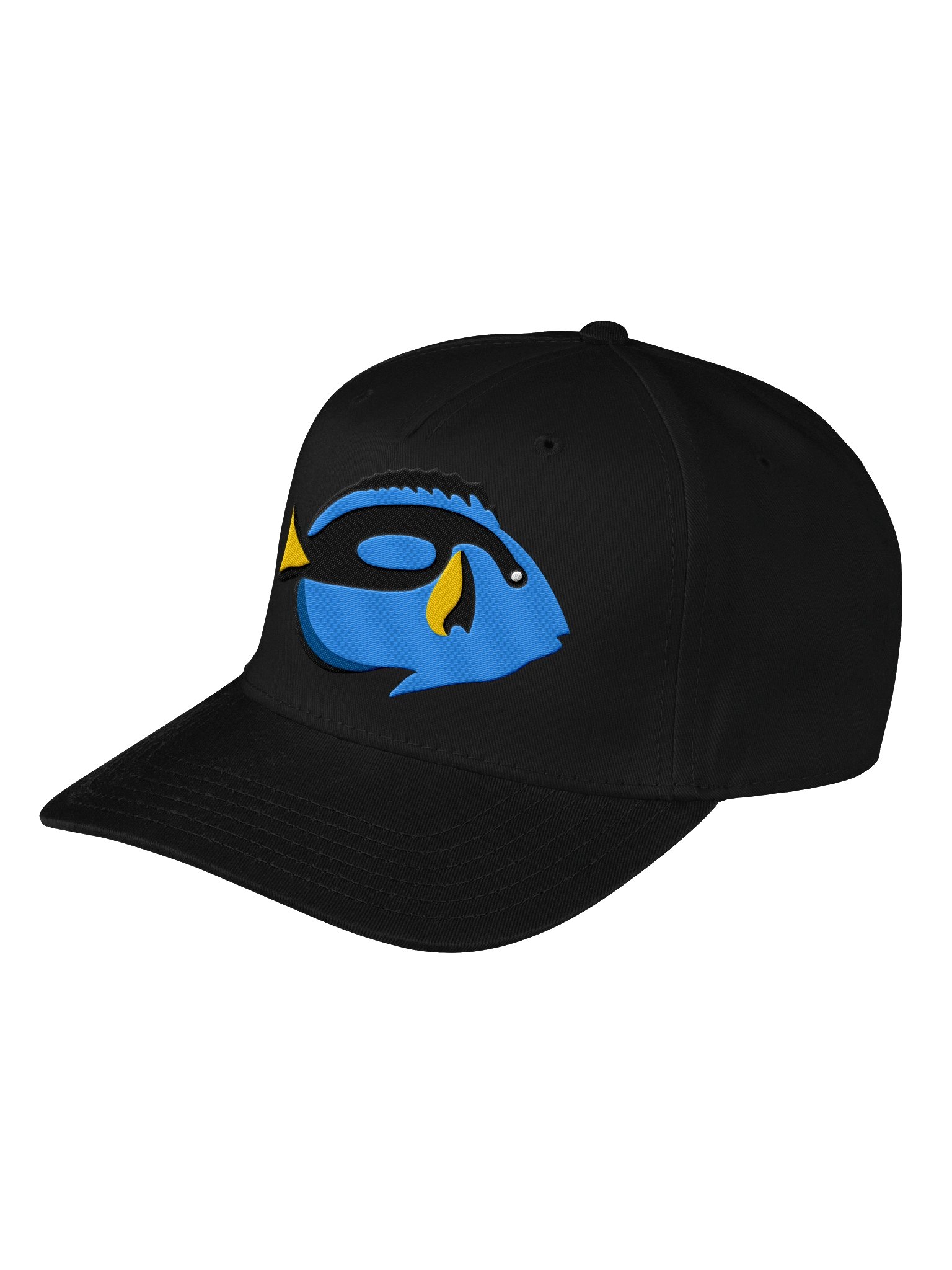 Blue Tang Mid-Profile Baseball Cap (Embroidered) for Reef and Marine Aquarium Lovers product image (13)