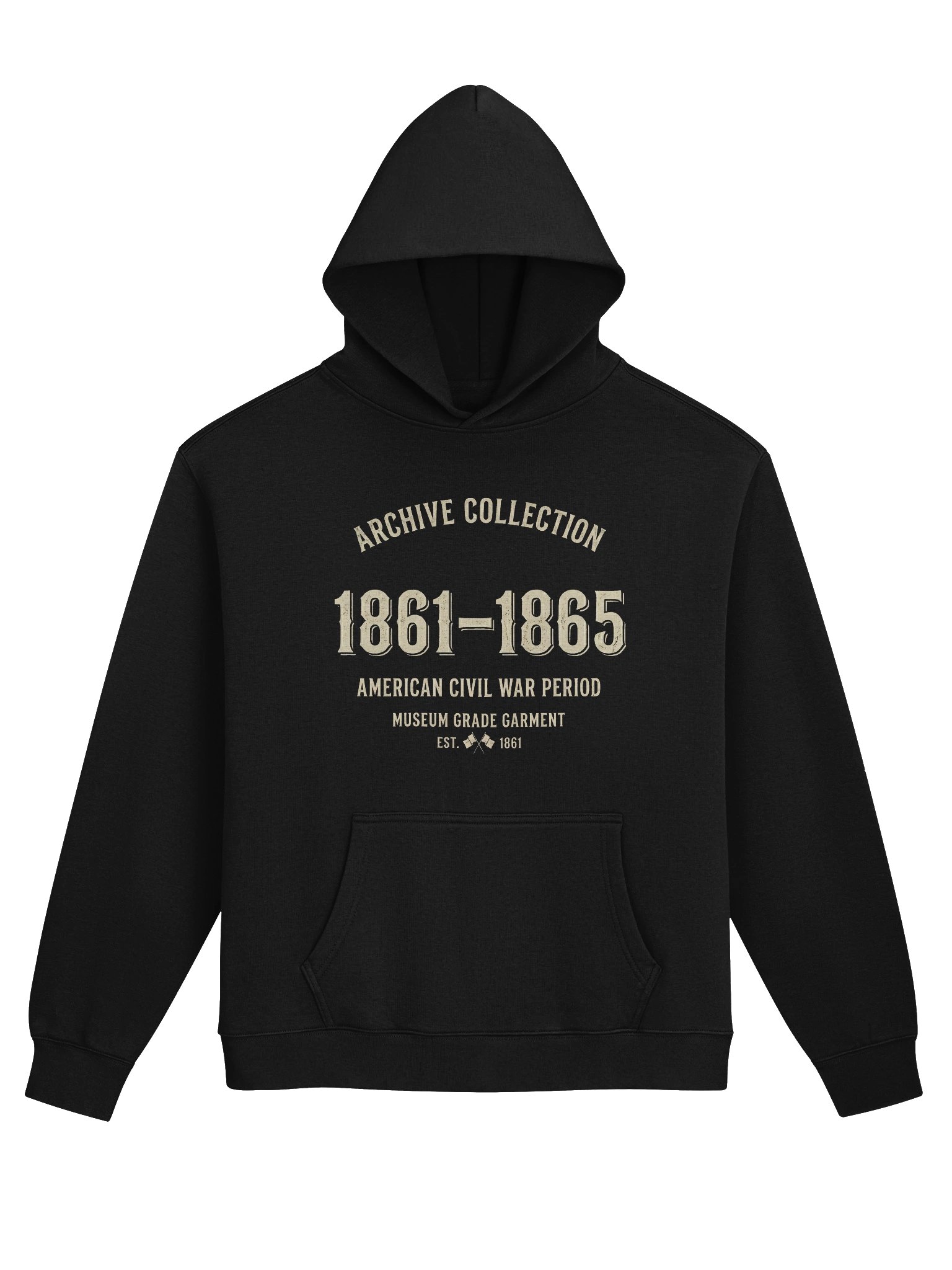 Civil War Hoodie (1861–1865) – Archive Collection Hoodie product image (3)