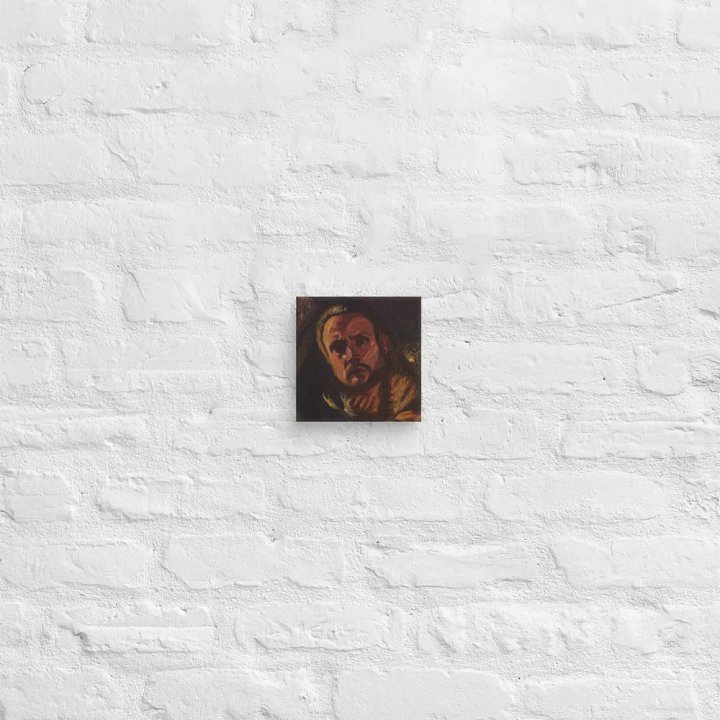 Self-Portrait In Car (2024) Canvas Print product image (8)