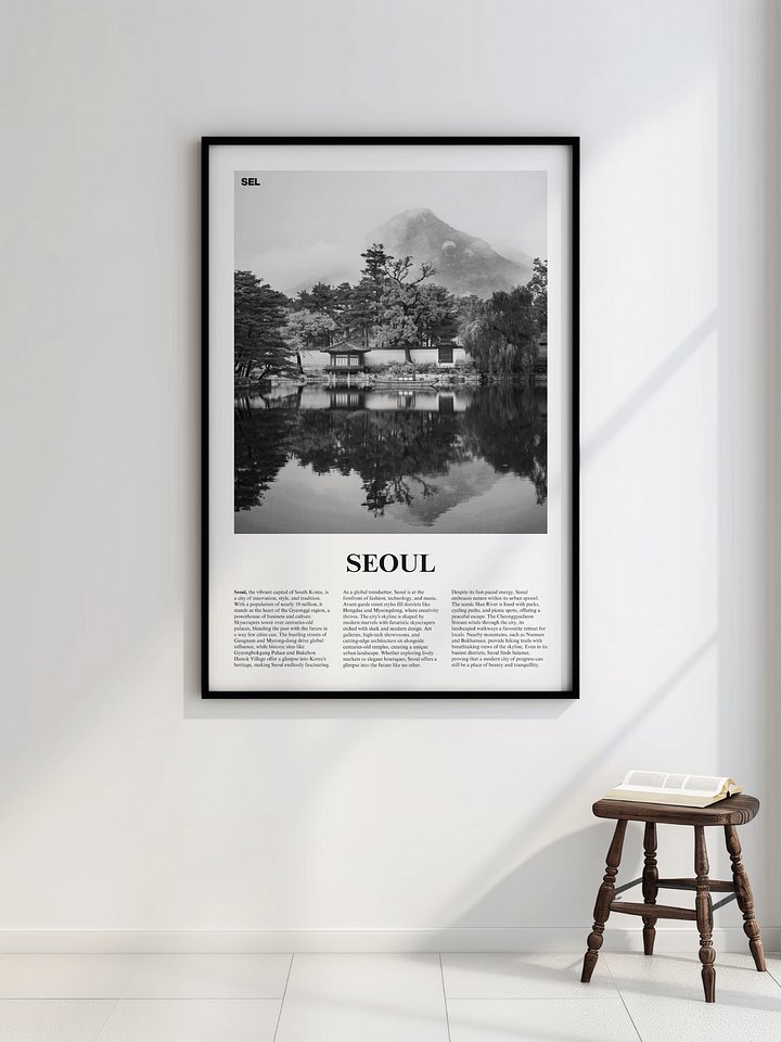Seoul 03 Newspaper Poster product image (2)