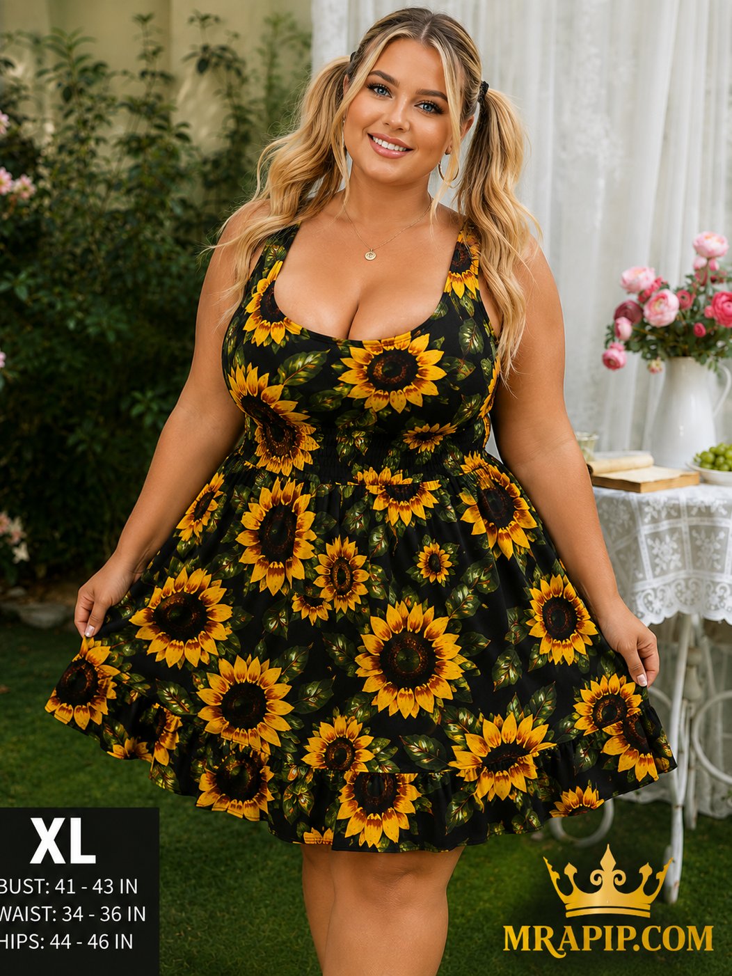 Sunflower Midnight Bloom Dress product image (3)