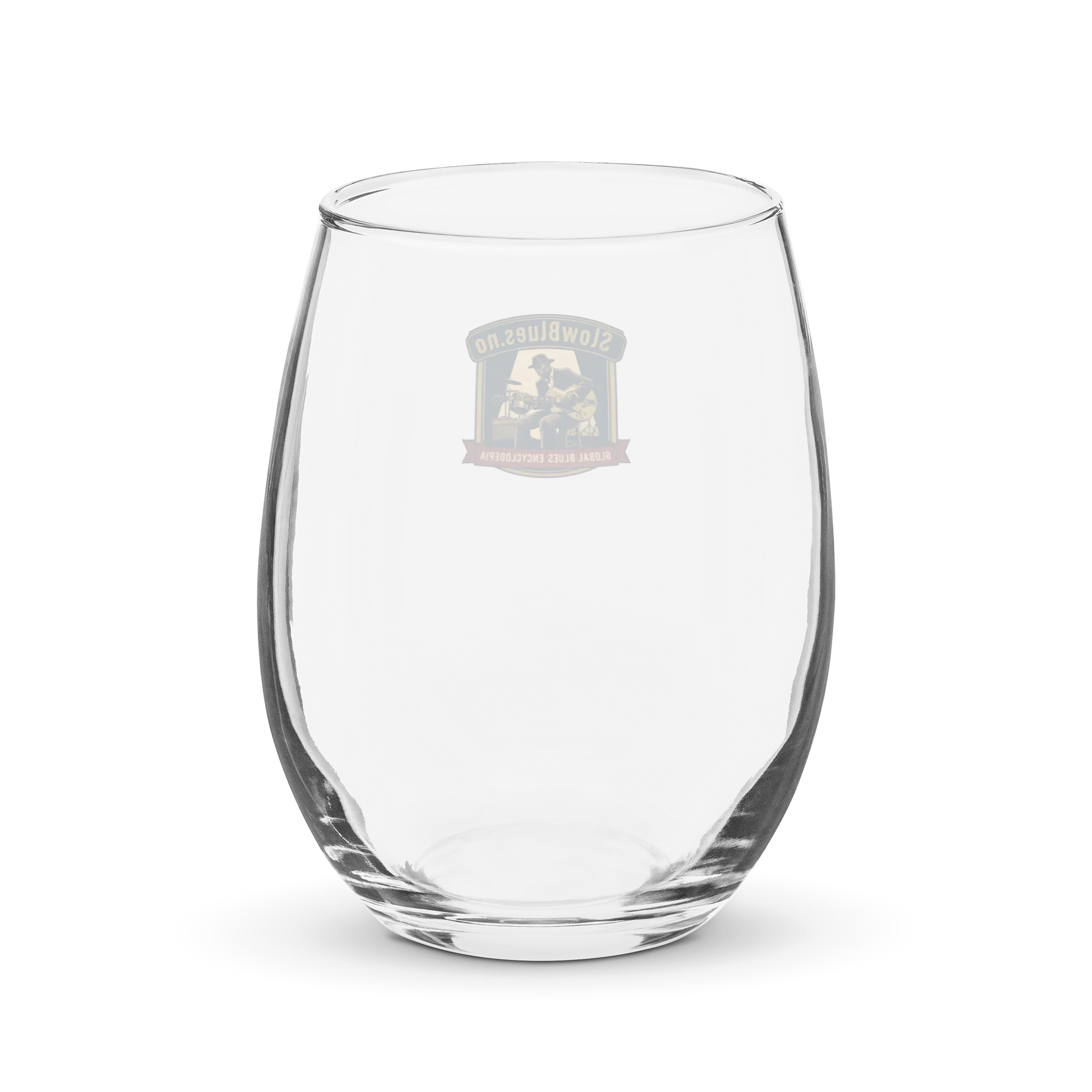 SlowBlues – Stemless Wine Glass product image (2)