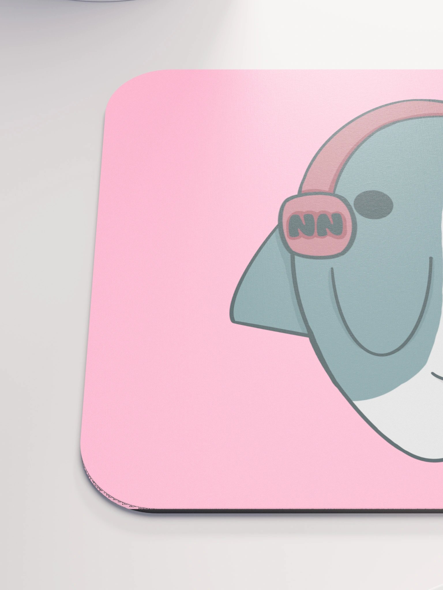 PINK SHARK MOUSE PAD product image (6)