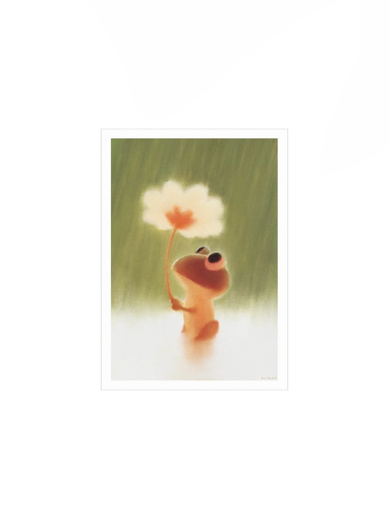 flower frog ☂︎ print product image (3)