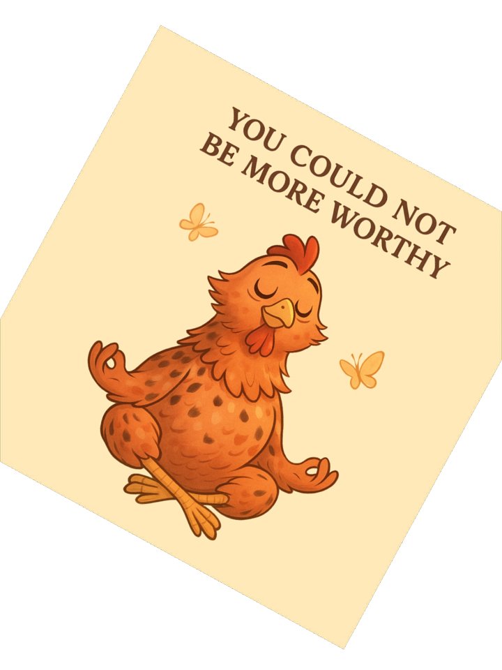 You Could Not Be More Worthy - Sticker product image (2)