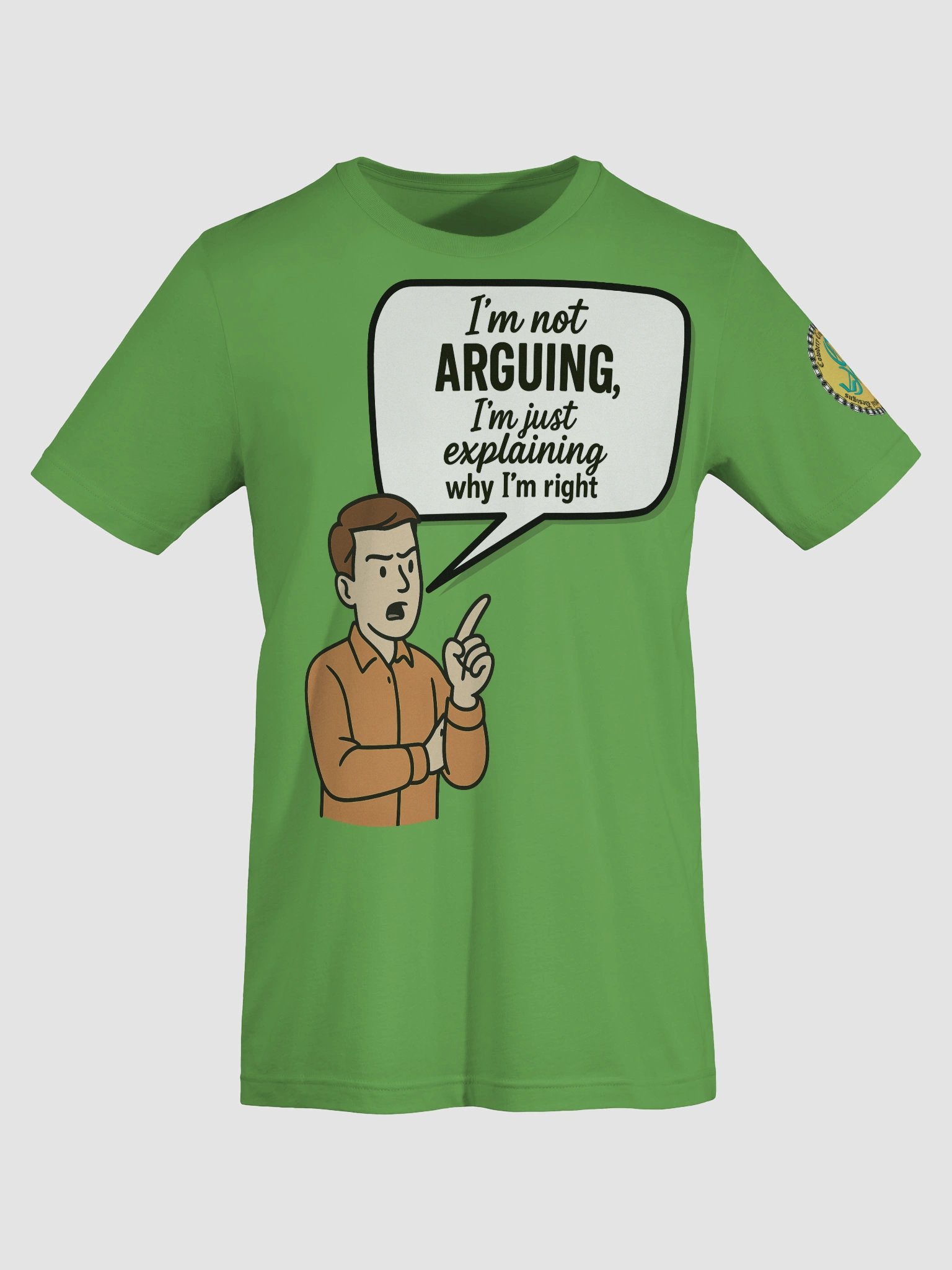 I'm not Arguing (Male) Bella+Canvas Supersoft T-Shirt Colors (4) product image (115)