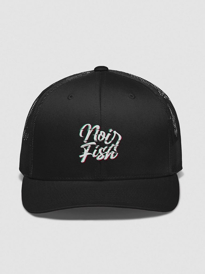 QSHW NOIRFISH EMBROIDERED LOGO RETRO TRUCKER HAT product image (1)