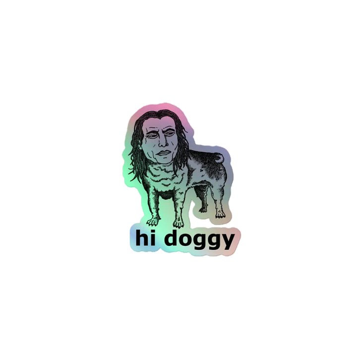 Hi Doggy [sticker] product image (1)