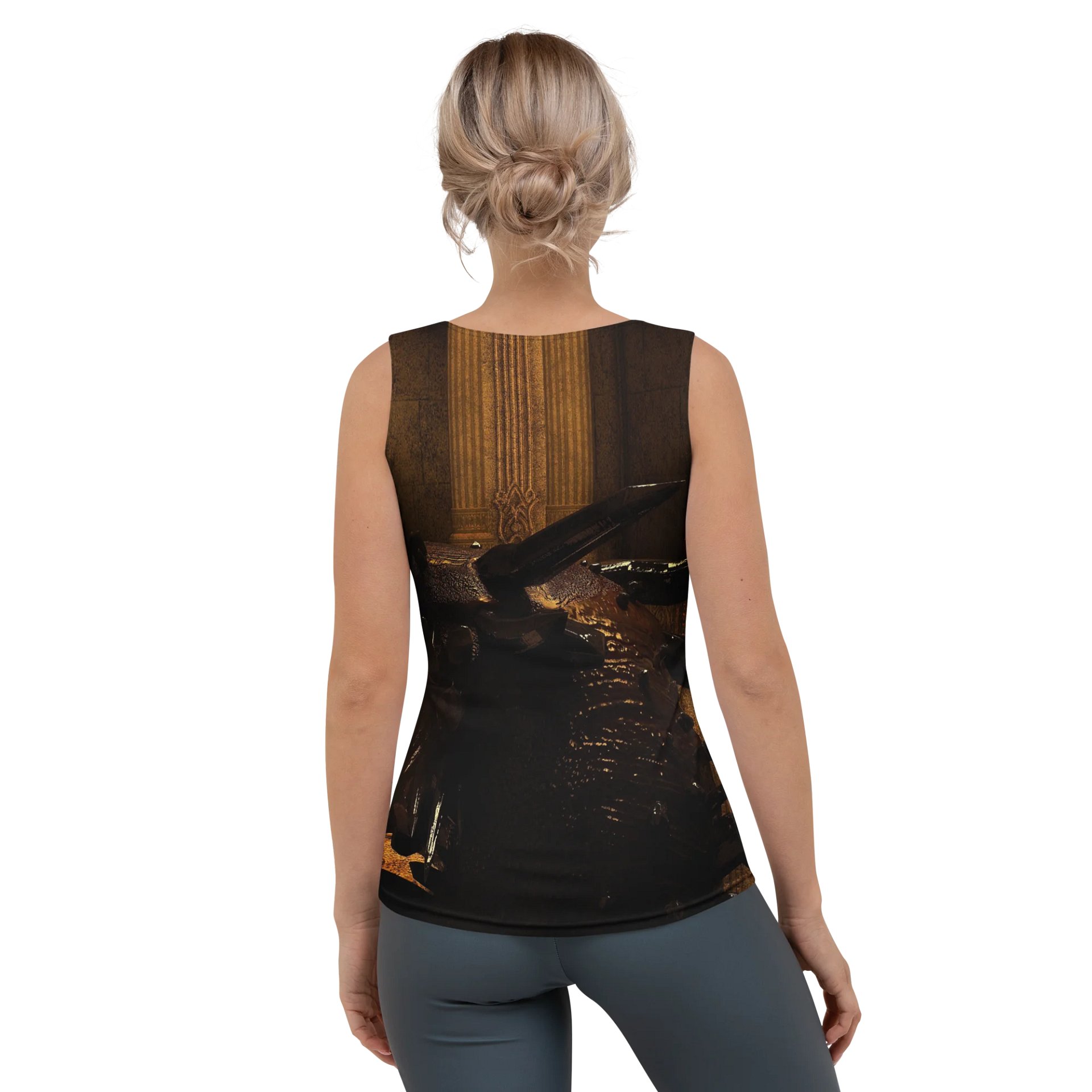 'Elven Stories - Warriors Cry Too' Women's Tank Top product image (2)