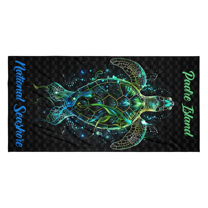 Padre Island National Seashore Sea Turtle Beach Towel product image (2)
