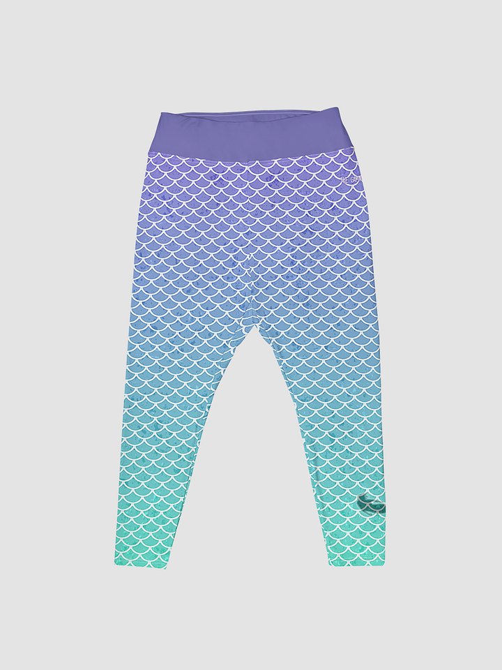 All-Over Print Plus Size Gaming Mermaid Leggings product image (1)