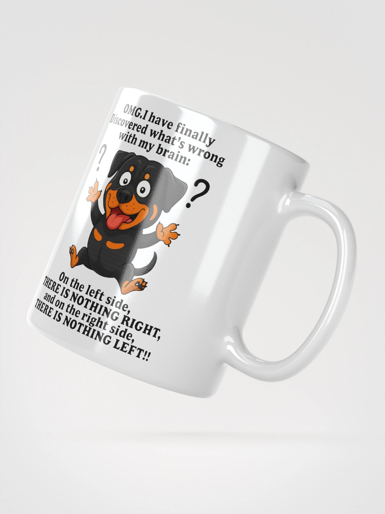 Funny Rottweiler Mug product image (3)
