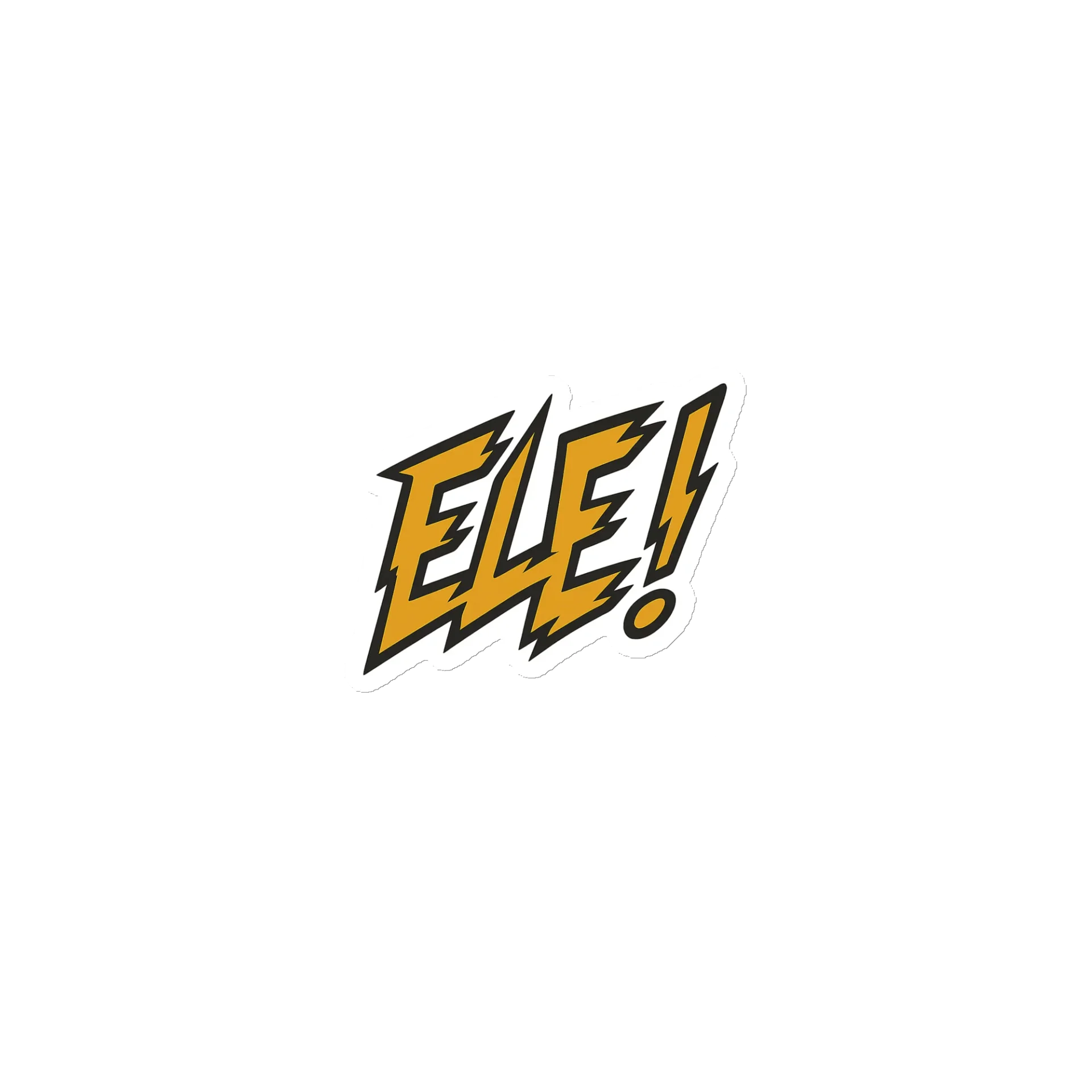 ELE! Die-Cut Magnet