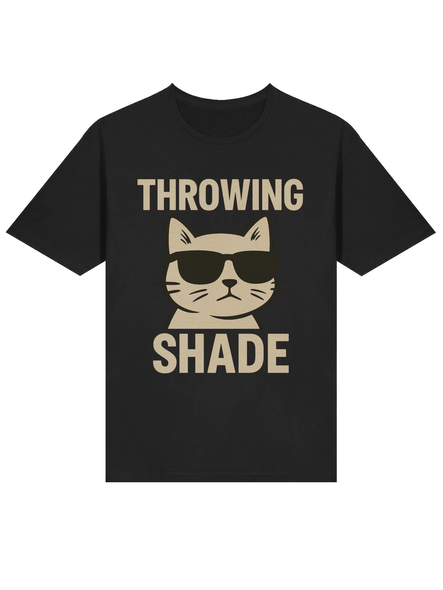 Throwing Shade Cat Meme T-Shirt – Funny Sunglasses Graphic Tee product image (3)