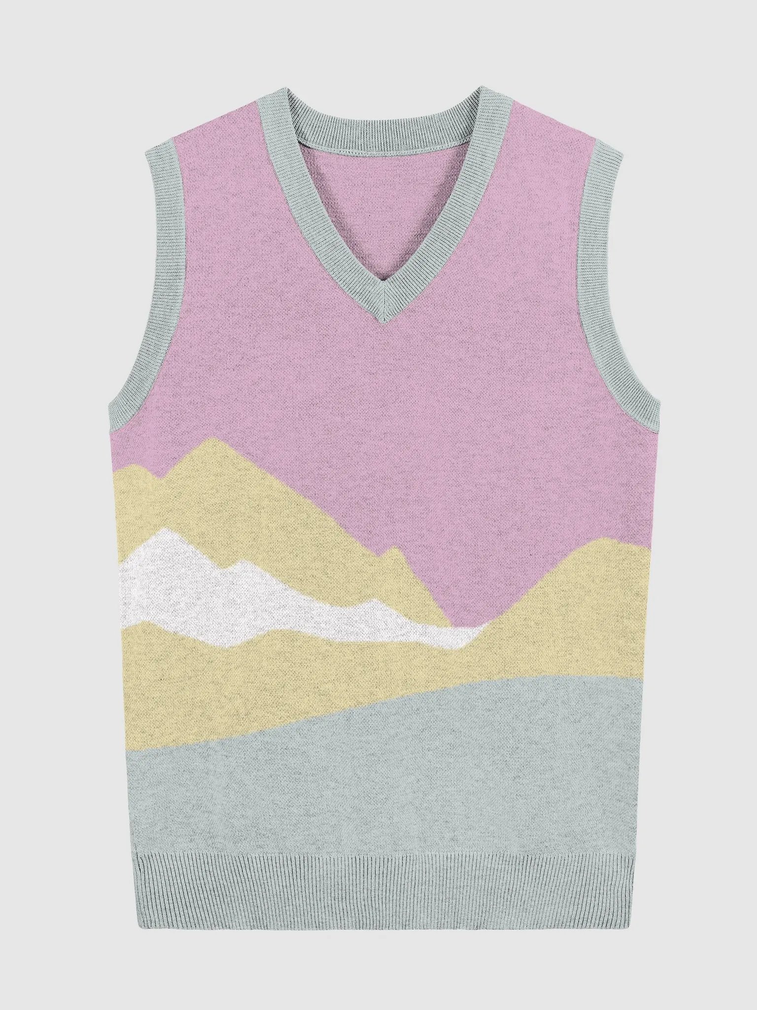 KawaiKitten Rainbow Mountain View V-Vest product image (2)