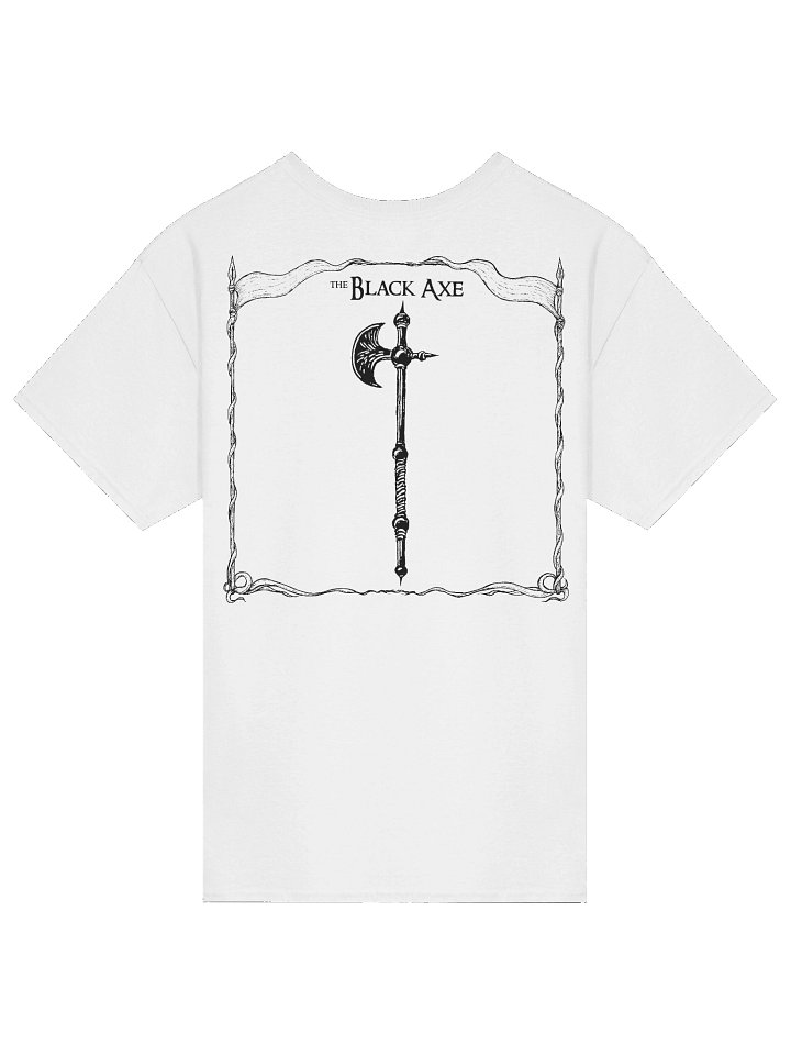 Black Axe White T product image (2)