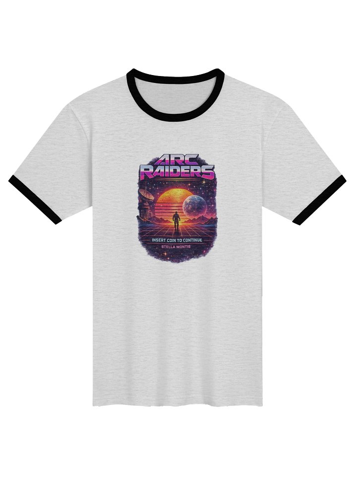 Arcade Retro Arc Raiders Ring Tee product image (1)
