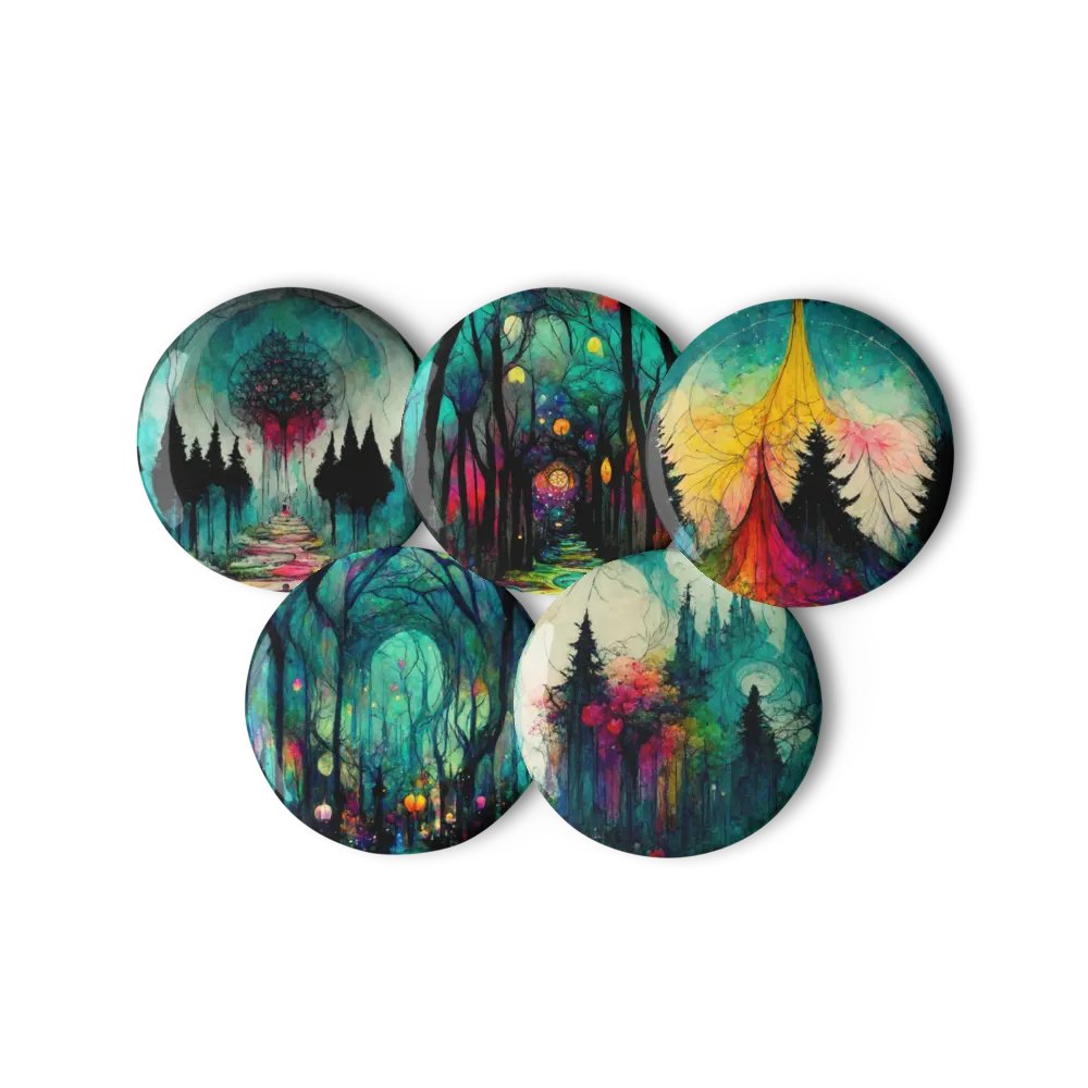 Enchanted Forest Pin Button Set product image (3)