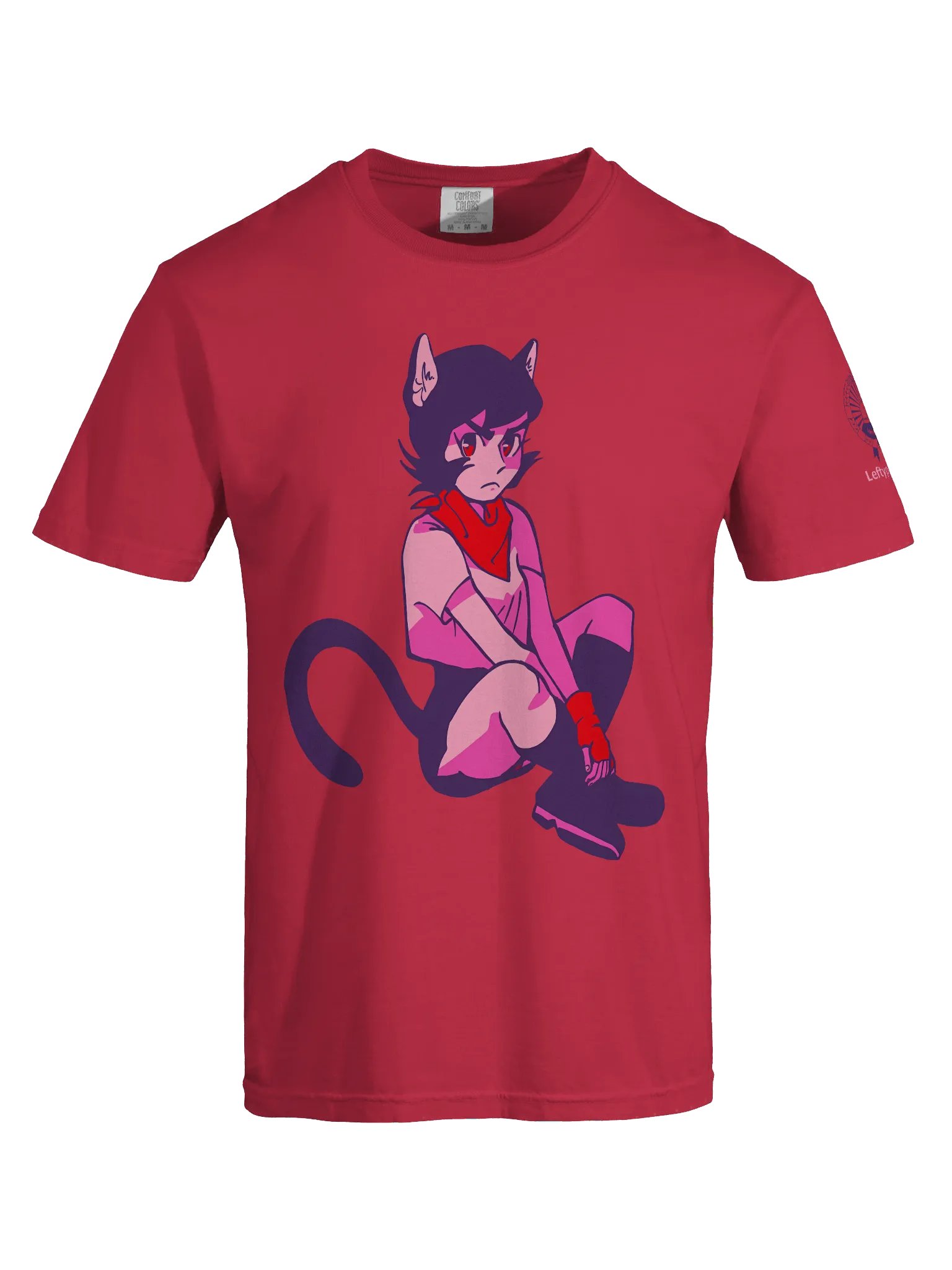 Alunya - Red T-Shirt product image (5)