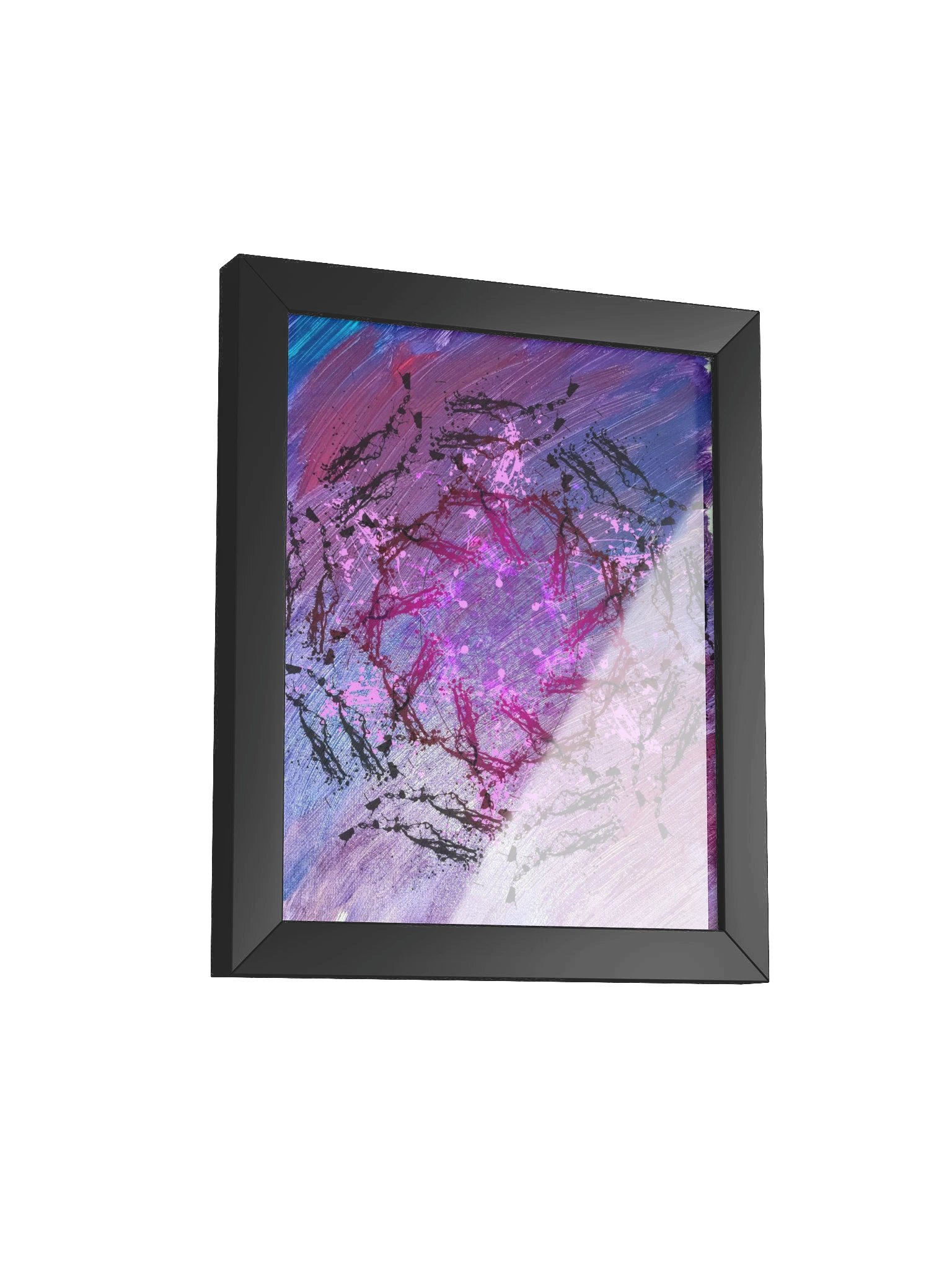 Violet Singularity Framed Poster product image (4)