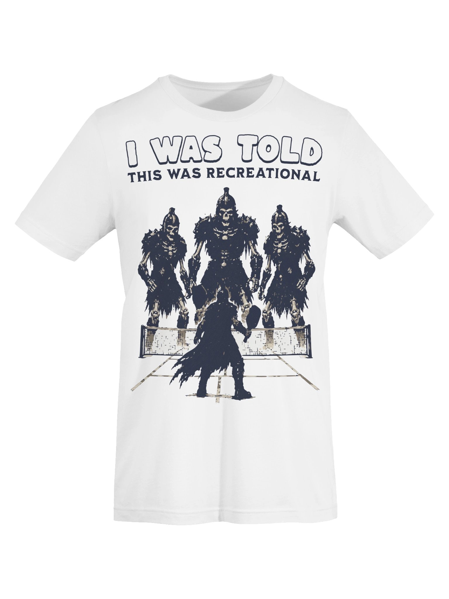 I Was Told This Was Recreational Shirt – Funny Pickleball Tee product image (74)