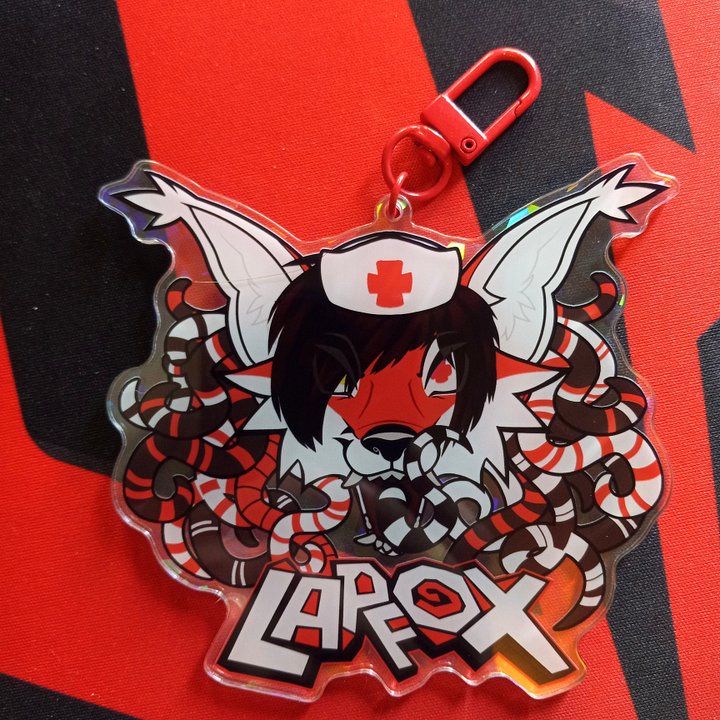PREORDER - SINISTERRRRRR keychain product image (1)