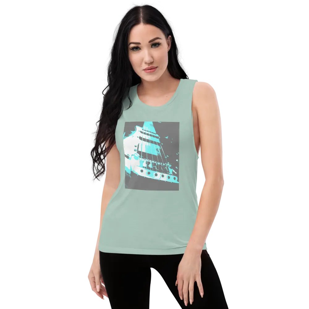Blue Guitar Melody Muscle Tank product image (10)