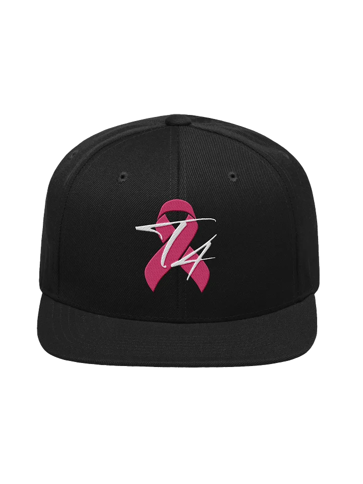 Breast Cancer Ribbon T4 Logo Snapback Cap product image (1)