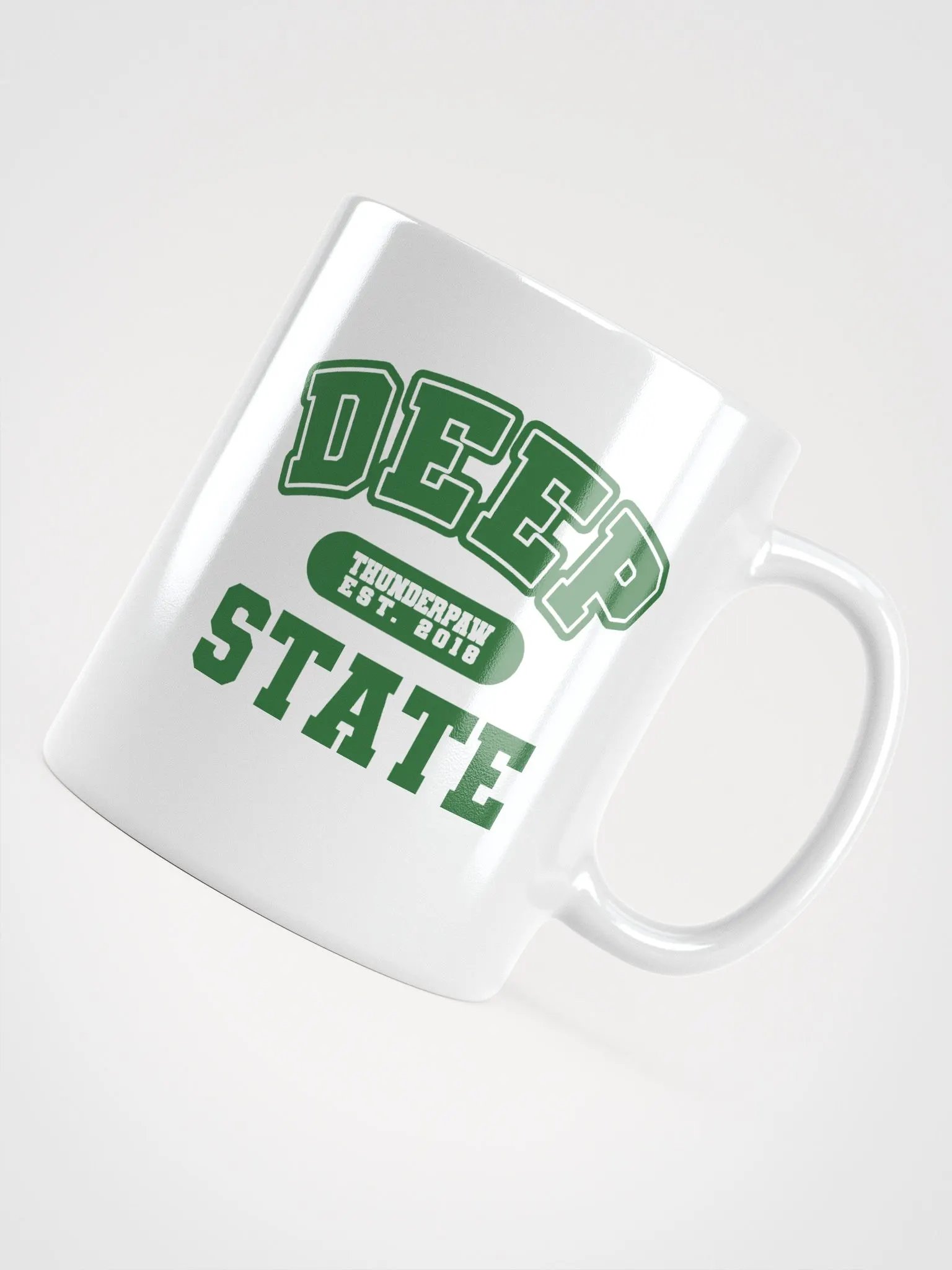 Deep State Varsity Ceramic Mug product image (12)
