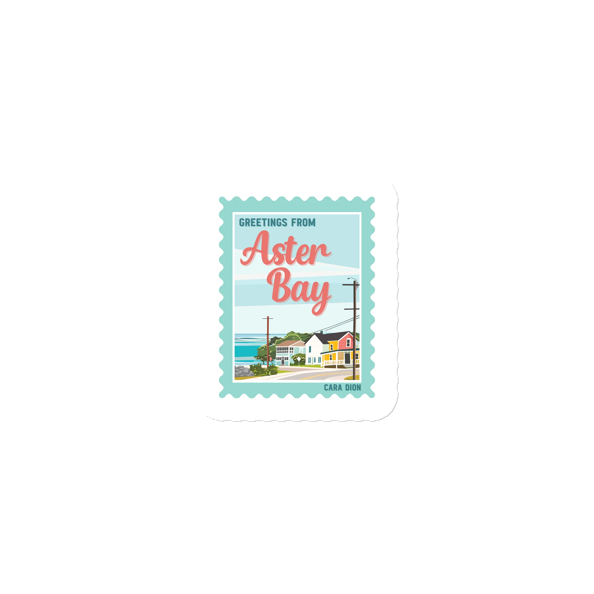 Aster Bay magnet product image (1)
