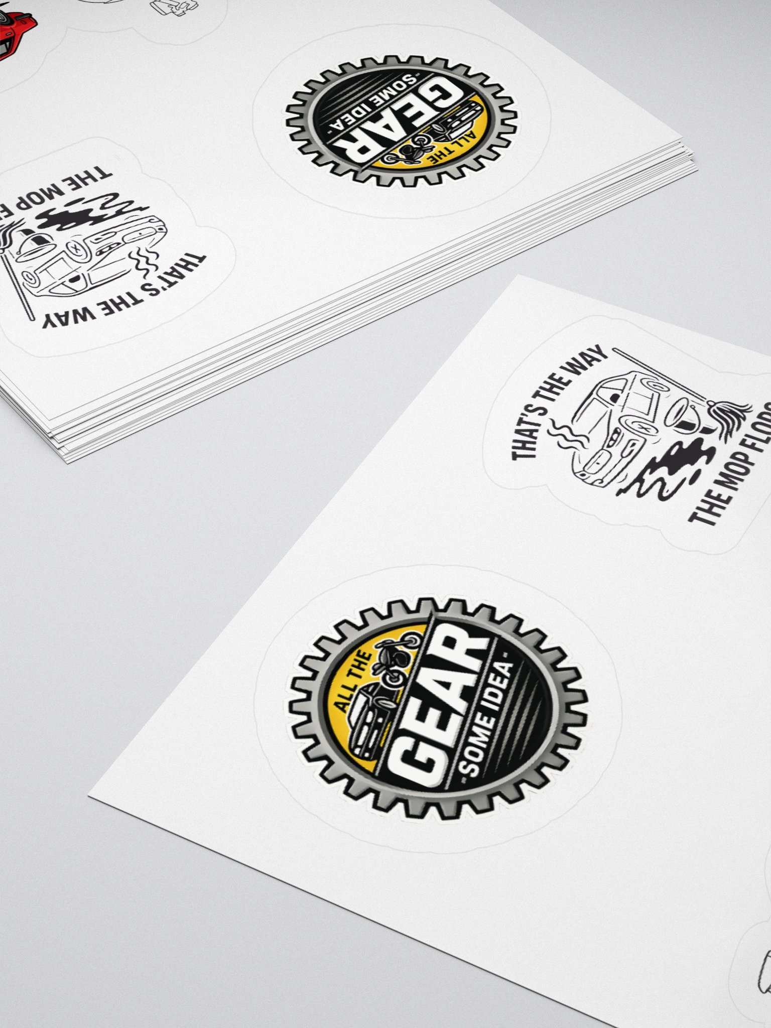 All The Gear Some Idea Sticker Kit product image (12)