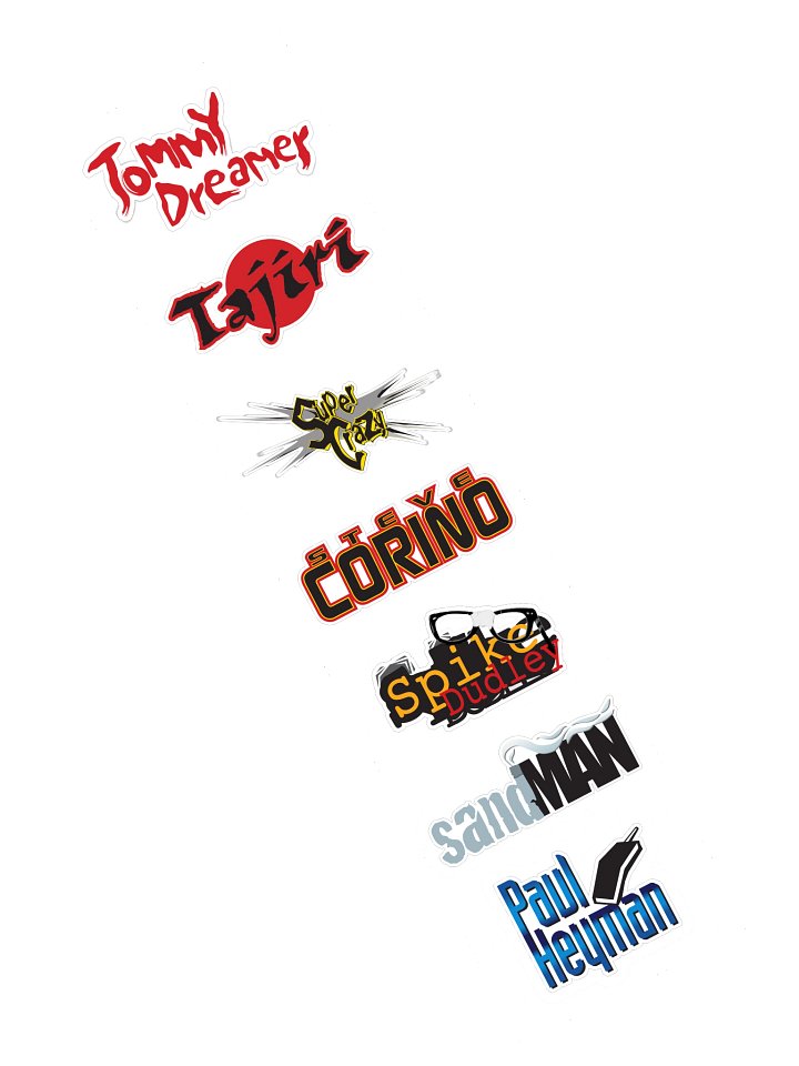 ECW Sticker Sheet 2 product image (2)