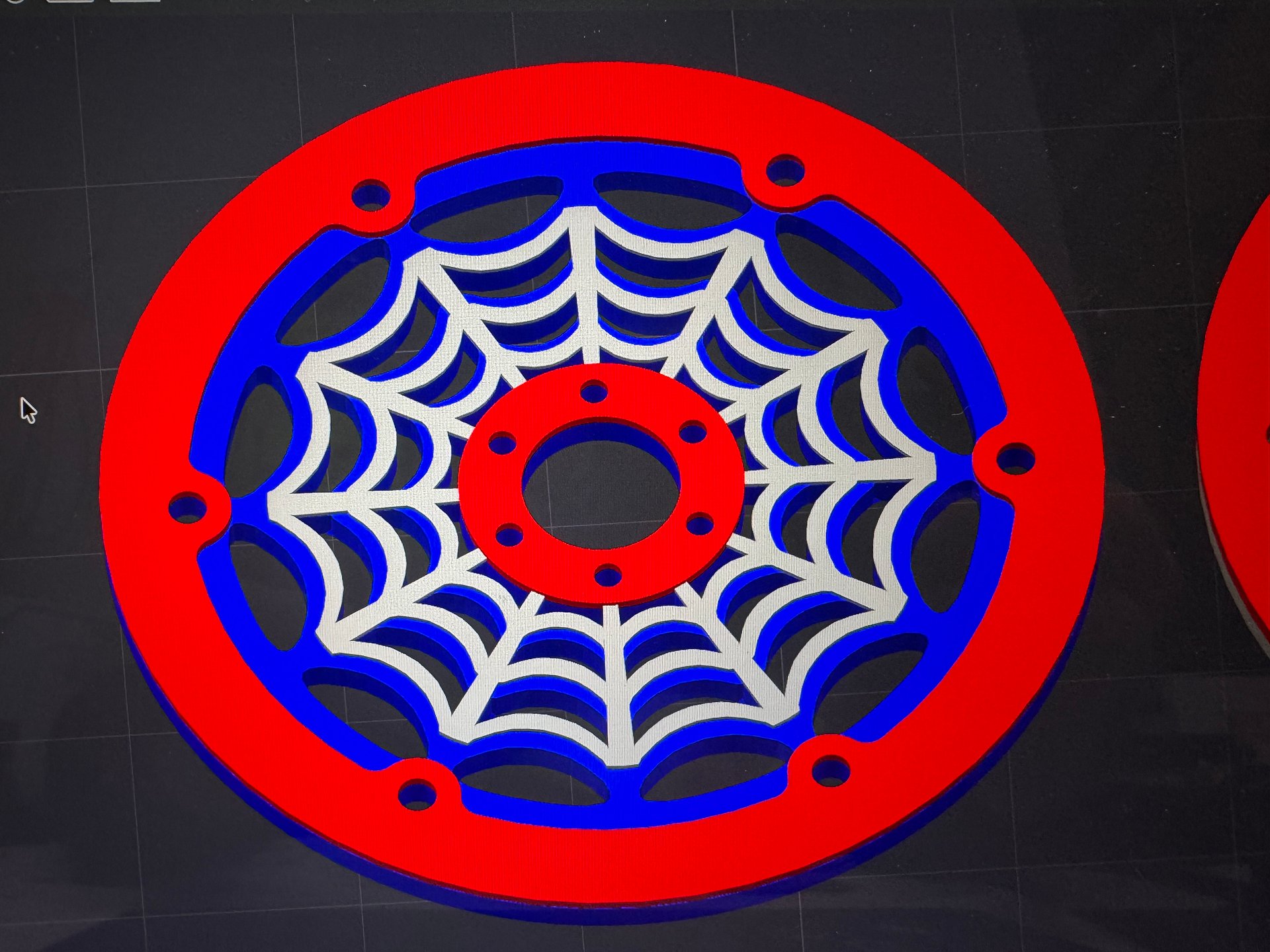 GRC3D 1.8" (Spider Web) Comp Wheels w/ Inserts product image (4)