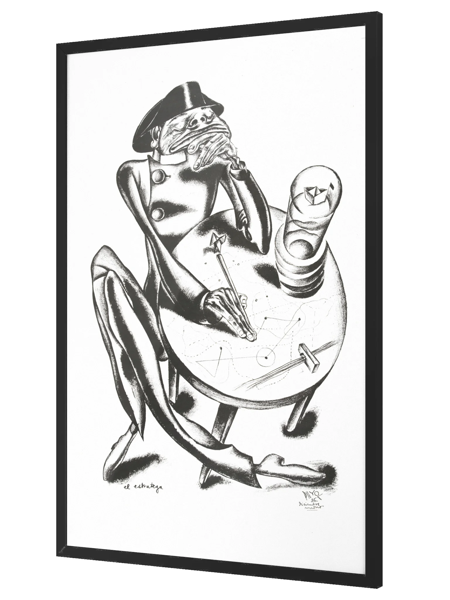 El Estratega (The Strategist) Print product image (3)