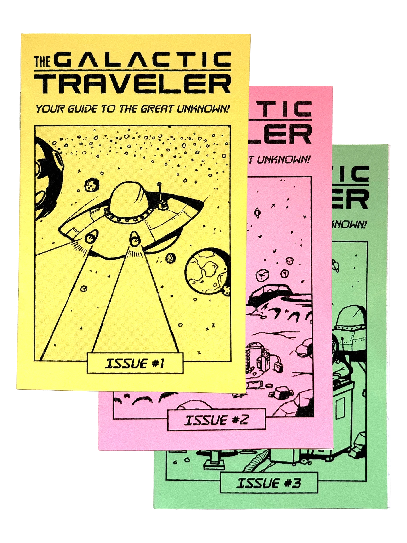 The Galactic Traveler Trilogy, Issues #1-3 product image (1)