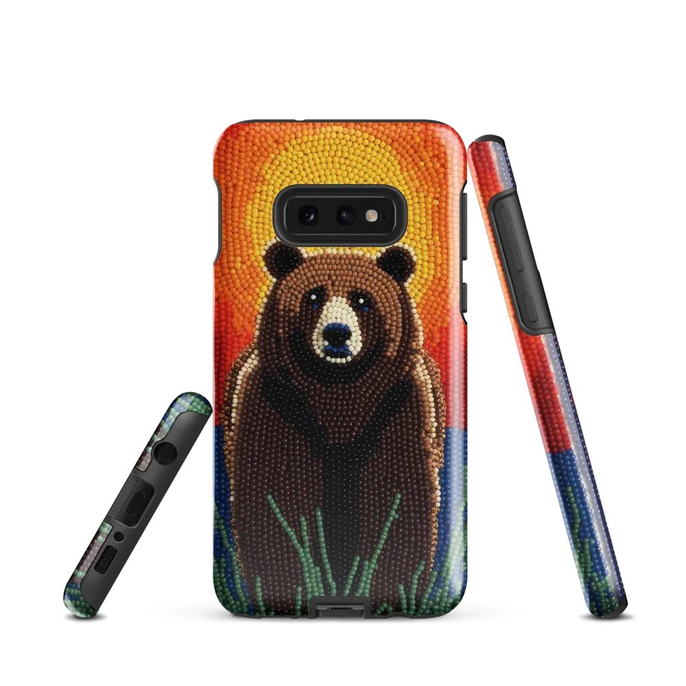 Bear in Sunset Samsung Tough Case product image (1)