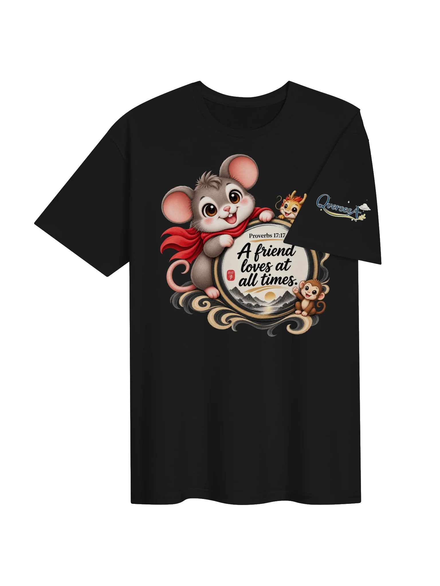 🐭Year of the Rat | Chinese Zodiac Trio Unisex T-Shirt product image (4)